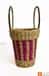 Large Natural Straw Multicolored Handbag image 3
