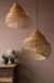 Rattan modern pendant lampshade image 1