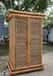 Modern antique natural bamboo wardrobe image 1