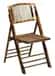 Attractive bamboo varnish colour chair image 1