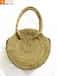 Natural Straw Large Round Handbag for Women image 1