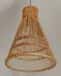 Attractive rattan wicker pendant lampshade image 2