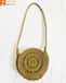 Natural Straw Round Stylish Sling Bag for Women image 1