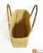 Natural Straw U-Shaped Fancy Handbag with Long Handles image 2