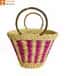Natural Straw Multicolored Handbag image 1