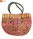 Natural Straw Handmade Multi-coloured Bag image 1