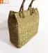 Natural Straw Grass Handmade Picnic Bag with Long Handle image 2