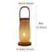 Bamboo Table Lamp With Handle Small Style 111 image 1