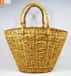 Natural Straw Oval Shaped Fancy Handbag image 1