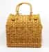 Natural Straw Grass Handmade Picnic Basket image 1