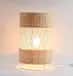 Rattan attractive cylindrical shaped wicker hanging lampshade image 1