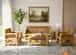 Authentic Bamboo Sofa Set with Table image 2