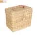 Natural Straw Jewellery Box image 1
