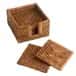 Handmade Drink Cane Rattan Coaster Set(6) image 1