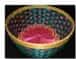 Bamboo round  Tray multi color Set of 100 image 1