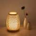 Japanese bamboo stand lamp image 1