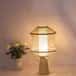 Artistic bamboo stand lamp image 2