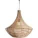 High quality rattan hanging lampshade image 1