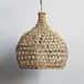 High quality rattan wicker hanging lampshade image 1