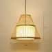 High quality bamboo wicker hanging lampshade image 1