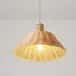 Modern attractive wicker pendant lampshade image 1