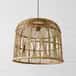 Modern attractive rattan wicker pendant lampshade image 1