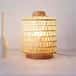 Modern attractive bamboo wicker table lampshade image 1
