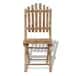 Antique bamboo wicker attractive chair image 1