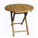 Attractive modern high quality bamboo tea table image 1