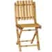 Modern artistic bamboo high quality chair image 1