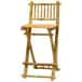 Modern high quality bamboo antique bar chair image 1