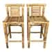 Antique bamboo artistic bar chair image 1