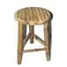 Attractive bamboo wicker high quality stool image 1