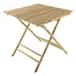 Natural wicker bamboo high quality serving table image 1