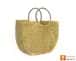 Natural Straw Handmade U- Bag Large image 2