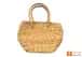 Natural Straw Oval Handbag image 2