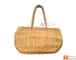 Natural Straw Oval Handbag image 3