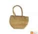 Natural Straw Medium-sized Oval Shape HandBag image 1