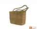 Natural StrawHandmade Bag with long handle image 3