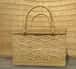 Large Natural Straw Shopping Bag image 1