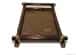 Bamboo Serving Tray (Coffee Brown) for Utility and Home Decor image 1