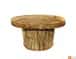 Handcrafted Eco-friendly Cane Tea Table Home Decor image 1