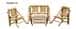 Bamboo Foldable Outdoor Chair Set image 1