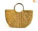 Womens Handmade U bag made of Natural Straw image 1