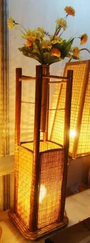 Square Lamp Flower Pot image 1