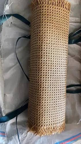 Open Weave Rattan Cane Webbing Net image 1