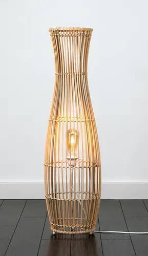 Bamboo stand lamp image 1