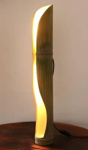 Designer Bamboo Desk Lampshades image 1