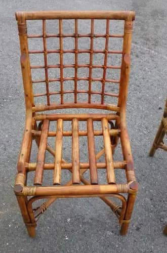 Attractive modern high quality bamboo chair image 1