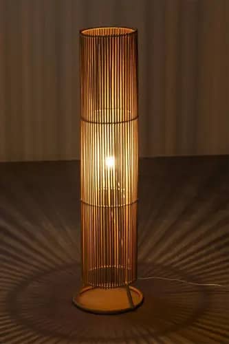 Bamboo stand lamp image 1